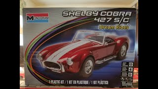 Monogram Shelby Cobra 427sc Open Box Video