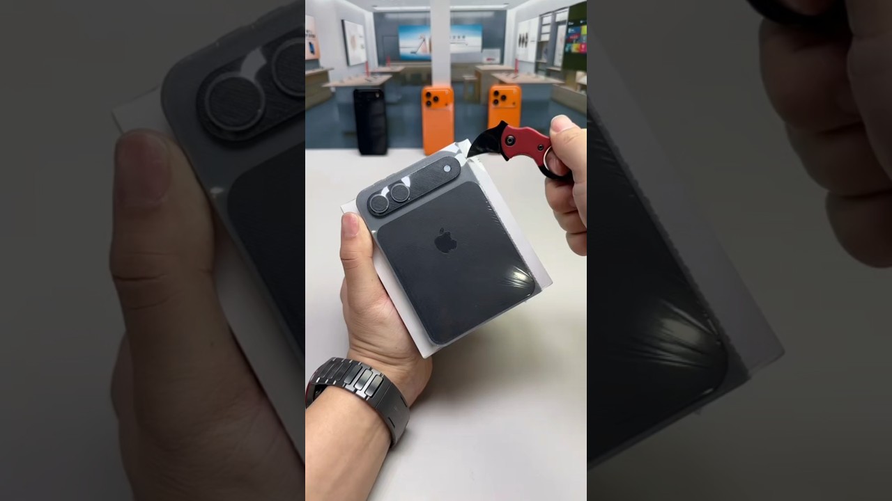 Mini iPhone 17 Pro Unboxing | First Look at Compact Flagship Reveal 