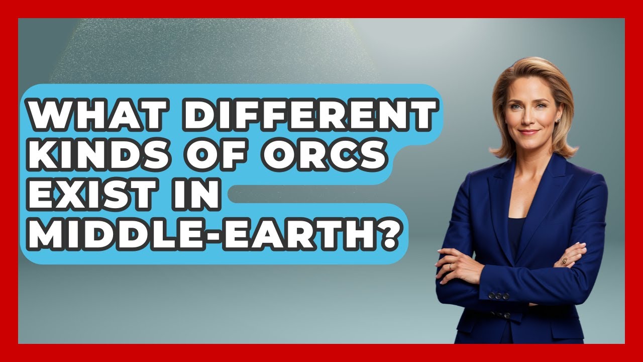 What Different Kinds Of Orcs Exist In Middle-earth? - Literary Icons