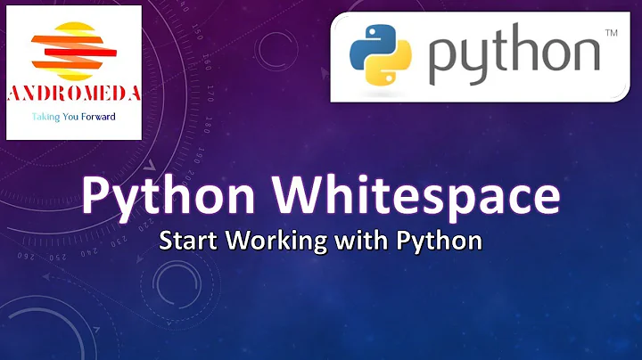 Python Whitespace