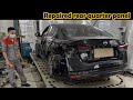 3000 to perfectly repair nissan altima side collision  accident car repair