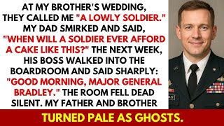 At My Brother's Wedding, My Dad Called Me  A Lowly Soldier  — Then His Boss Walked In and Said