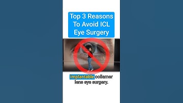 Top 3 Reasons to Avoid ICL eye surgery / EVO ICL disadvantages