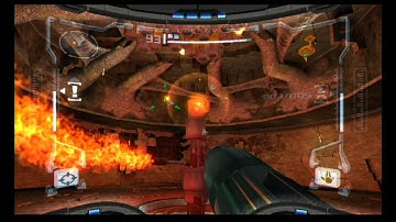 Metroid Prime Boss 4 - Incinerator Drone