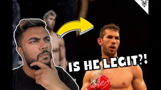 IS HE LEGIT?? Fighter Reacts to Andrew Tate Highlights #andrewtate #kickboxing #mma #reaction