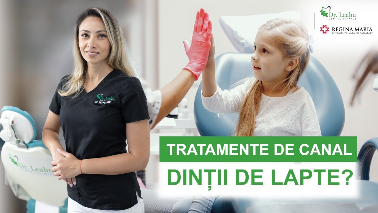 Tratamente de canal la adulți și copii, pe dinți permanenți și temporari