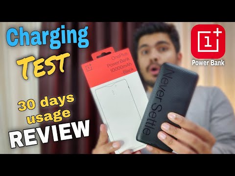 Oneplus Power bank detailed review (HINDI) oneplus power bank Charging test | Best power bank?