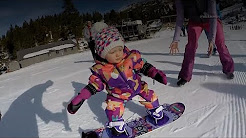 1歳のスノーボーダー  次なる挑戦は？