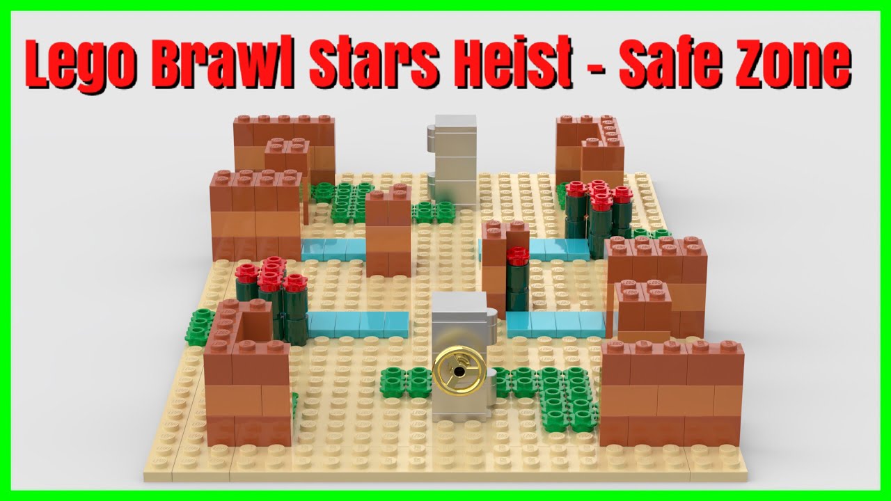 Lego Brawl Stars Map | Heist - Safe Zone - YouTube