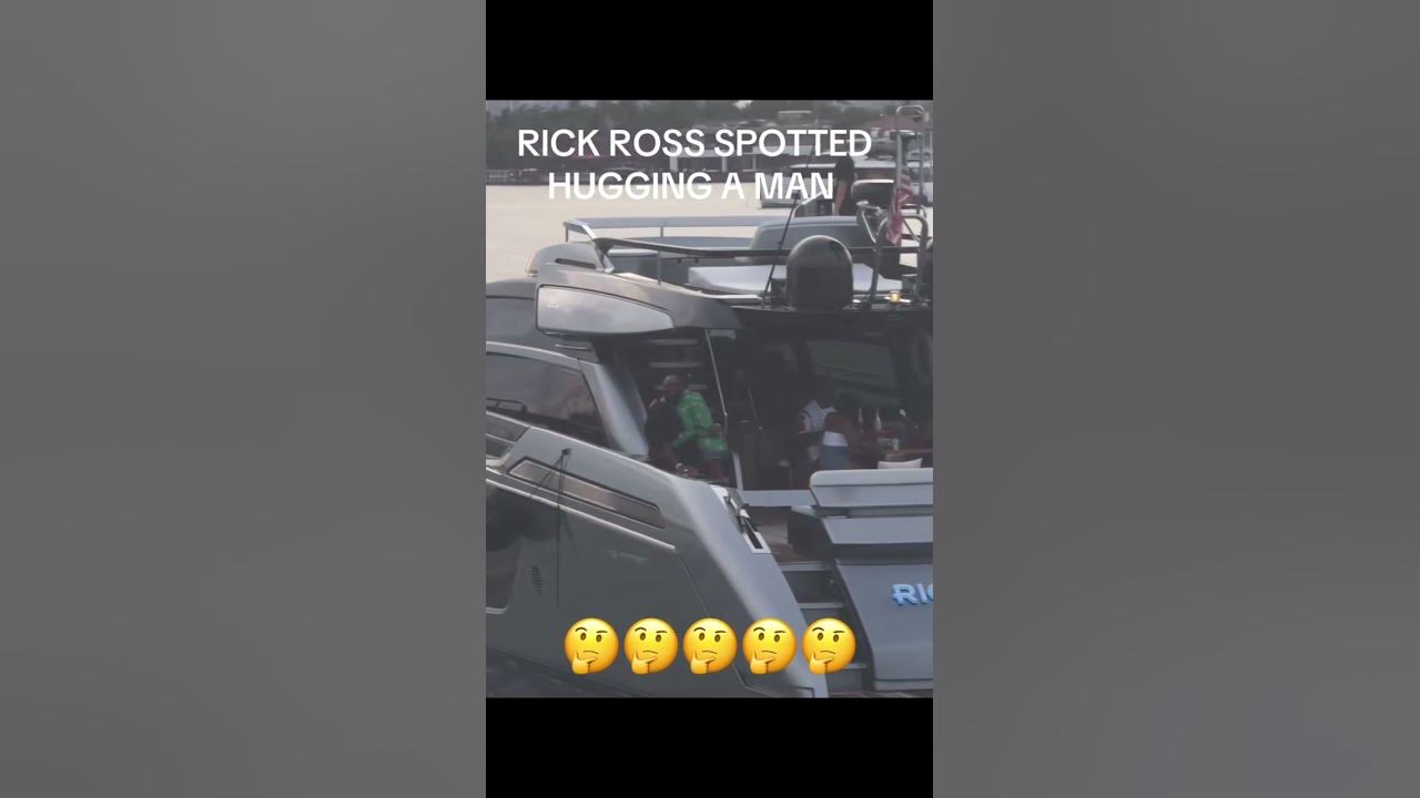 WTF #rickross spotted with a man #fyp #wow