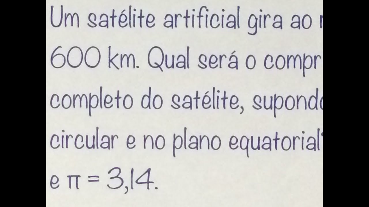 MFUNA | GMP4 - O COMPRIMENTO da órbita de um satélite artificial da Terra ruyi jingu bang