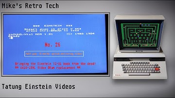26a - 6 Month upload anniversary video - Tatung Einstein MOS corruption is finally fixed! (1 of 3)