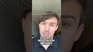 Avoid these 4 common salary negotiation mistakes!💡#salarynegotiation #salarynegotiationtips #salary