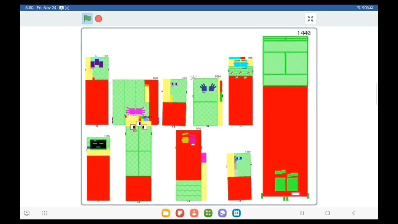 1401 - 1500 | Numberblocks Band Retro - YouTube