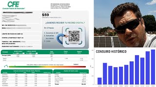 Sistema Fotovoltaico Interconectado de 220 kWh - Cuanto nos Ahorramos del Recibo de CFE by Viviendo el Sueño Mexicano 2,390 views 2 weeks ago 4 minutes, 13 seconds