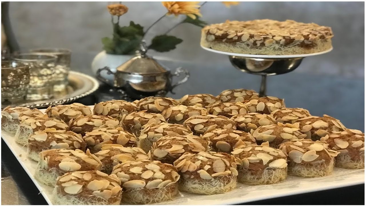 كيك بالكنافة روووعة خفيف وهش😋 سهل جدا وناجح 100%