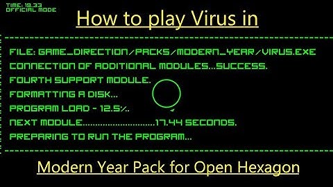 Open Hexagon (In Depth) Ep. 1 - How to play Virus in Modern Year