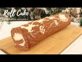 Roll Cake con estampado navideño 🎅