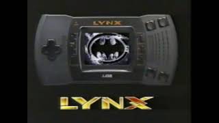 Batman Returns TV Commercial for Atari Lynx #Atari #Lynx #GameBoy #GameGear #5200 #7800 #SNES