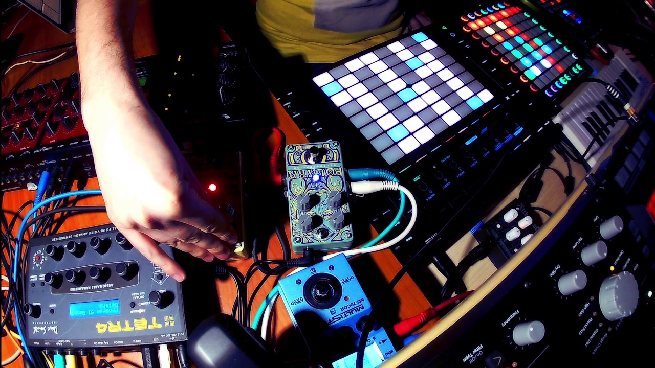 Kijube - Storm (live synth practice)