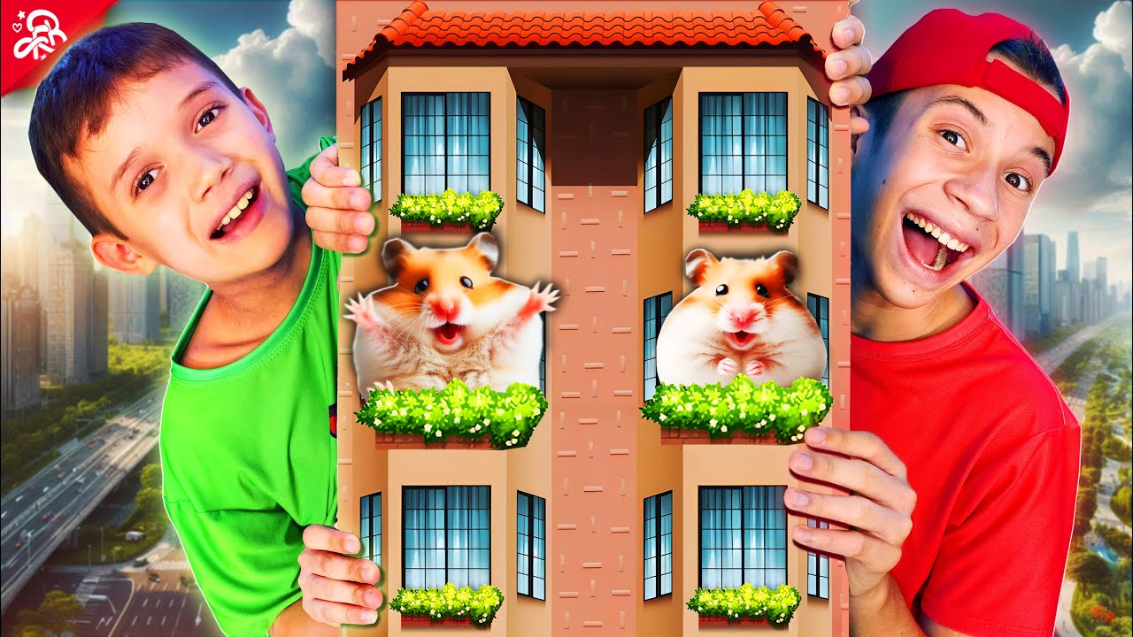 CRIAMOS A CIDADE DAS HAMSTERS NA MANSÃO DA FAMÍLIA BETERO