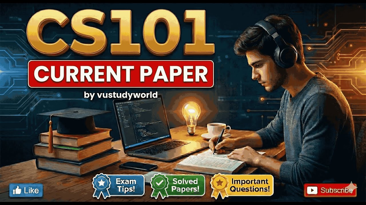 CS101 Final Term Current Paper 2026