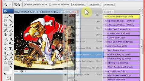T-Seps Simulated Process Color - 5-Color Routine - Sample Two