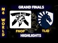 M6 Grand Finals Highlights | Fnatic ONIC PH vs Team Liquid ID  | FNOP vs TLID
