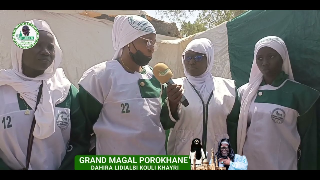 Magal Porokhane édition 2025  Dahira Lidialbi Kouli Khayri Touba inter vis commission Organisation