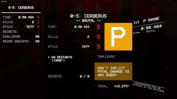 Daily ULTRAKILL P-rank until I get HRT (day 41 | 0-5)