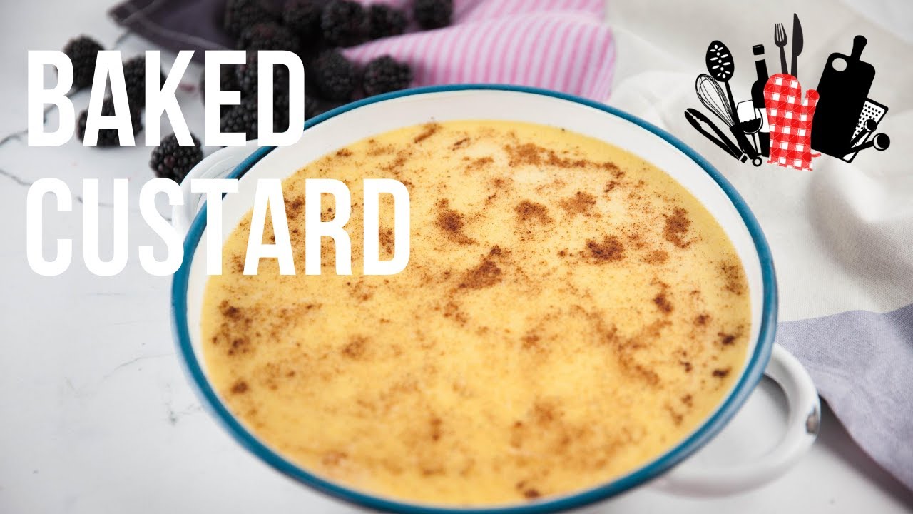 Baked Custard | Everyday Gourmet S10 Ep27