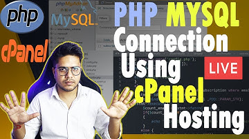 PHP MYSQL connection using cPanel Hosting | Hindi