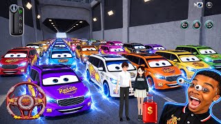 Epic Traffic Scene Mcqueen kia carnival 🚗💨- 3d Driving Class android game play || Car Game #cargame screenshot 3