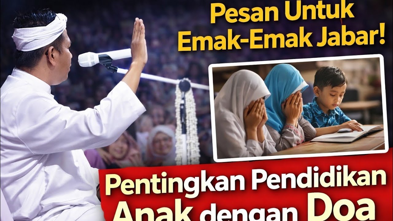 Pesan Menyentuh untuk Ibu-Ibu di Jawa Barat Tentang Masa Depan Anak