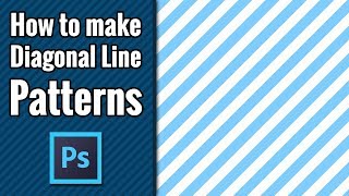 Stripe Diagonal Line Patters - Photoshop Tutorial for Digital Scrapbooking