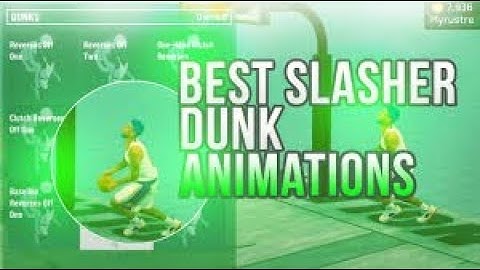 MOST OVERPOWERED SLASHER DUNKS AND LAYUPS! NEVER GET BLOCKED AGAIN! BEST SLASHER ANIMATIONS NBA 2K19