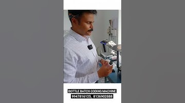 Low Cost Bottle Batch Coding Machine  l  Price, Date, Batch Printing on Soft Drink PET Bottle