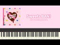 Sweets Ban! - Poppin&#39;Party 피아노 편곡