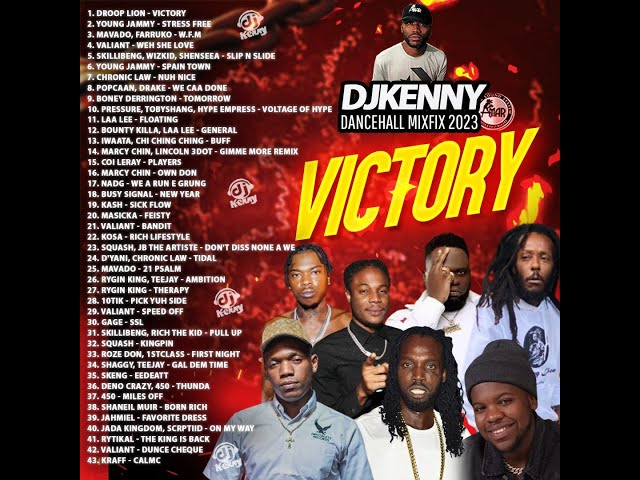 DJ KENNY VICTORY DANCEHALL MIXFIX FEB 2023 