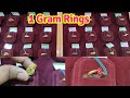 Gold Rings from 1 Grams with Price || Lightweight Finger Rings || Gold Rings