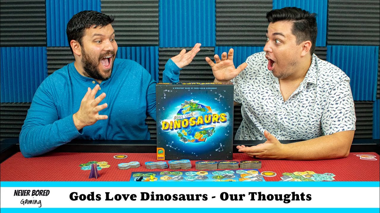Gods Love Dinosaurs - Our Thoughts (Board Game Review)