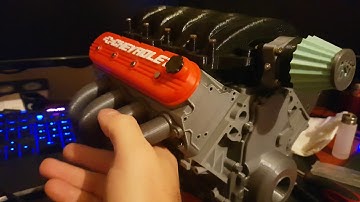 3d Printed LS3 V8