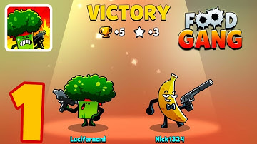 Food gang Gameplay walkthrough part-1