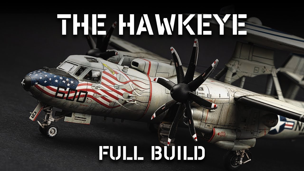 E-2C Hawkeye 1/72 — Full Build from Unboxing to Final Result