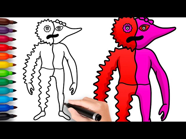 Como DESENHAR o JESTER do GARTEN OF BANBAN 4 - Como DIBUJAR a