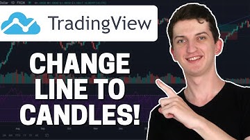 How To Change Line To CandleStick In TradingView (2021)