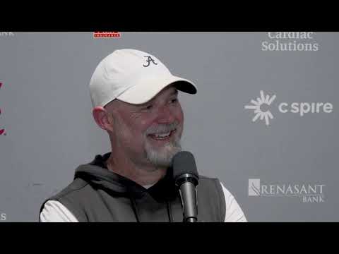 Fall Camp Press Conference: Ryan Grubb I Alabama Football