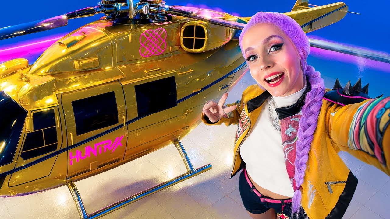 K-POPデーモンハンターズ vs サジャボーイズ | ルミのアイドルスター変身チャレンジ