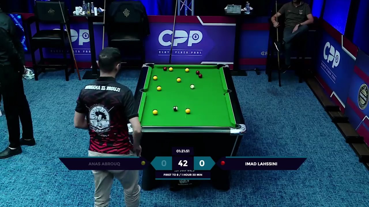 Anas ABROUQ VS Imad LAHSSINI - DEMI FINALE (Morocco Pool Toor Crucible)