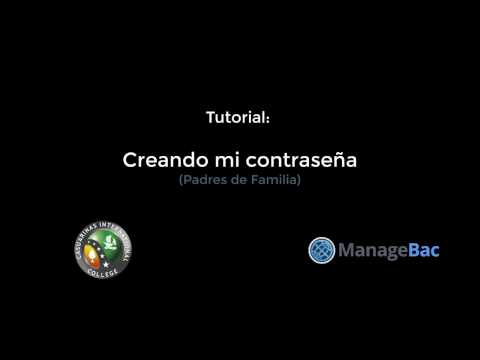 Tutorial ManageBac 1 - Padres de familia